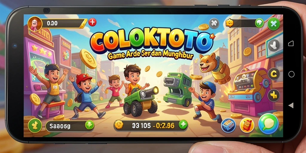Tangkapan layar gameplay COLOKTOTO yang menampilkan tantangan arcade yang memikat.