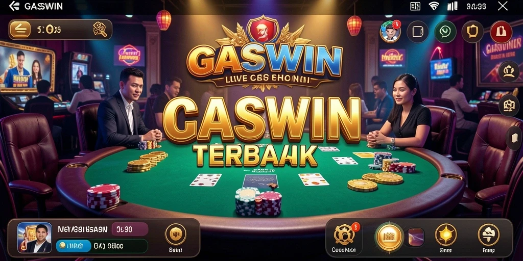 Tampilan gameplay Live Casino yang menarik dan interaktif.