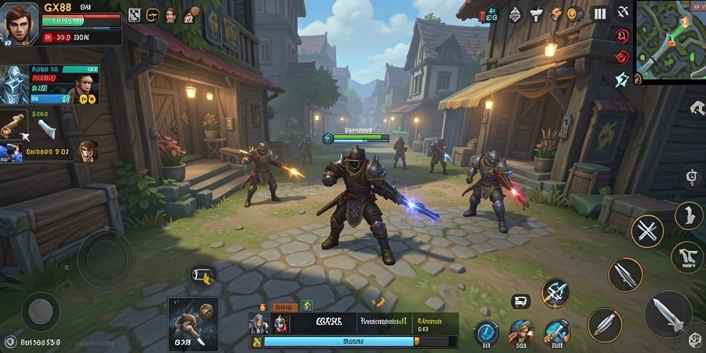 Tampilan gameplay GX88 yang menarik dengan strategi mendalam.