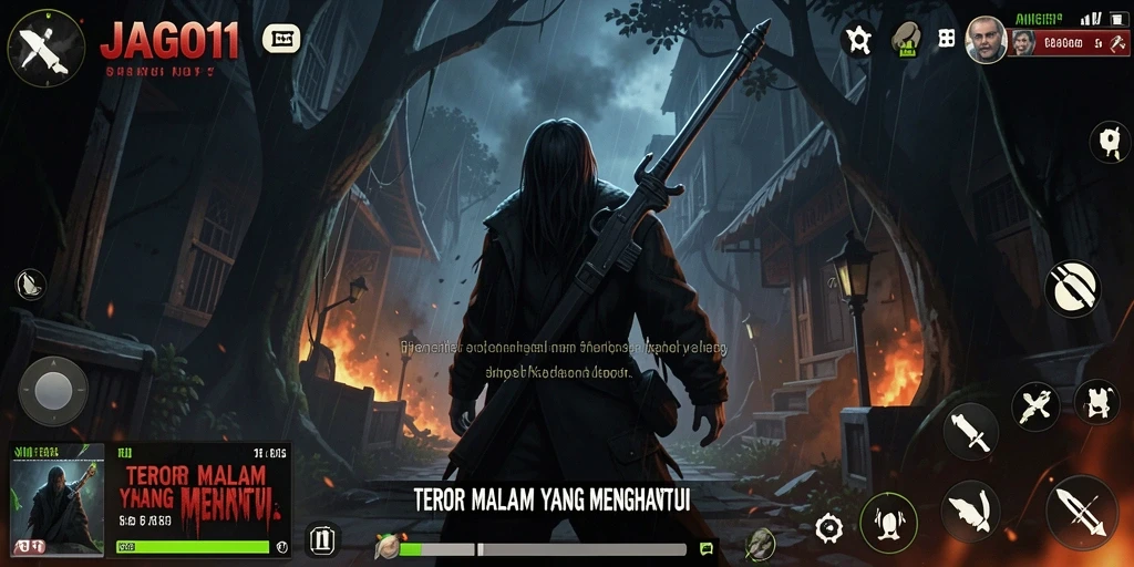Gameplay menegangkan JAGO11 dengan suasana Horror yang mencekam.