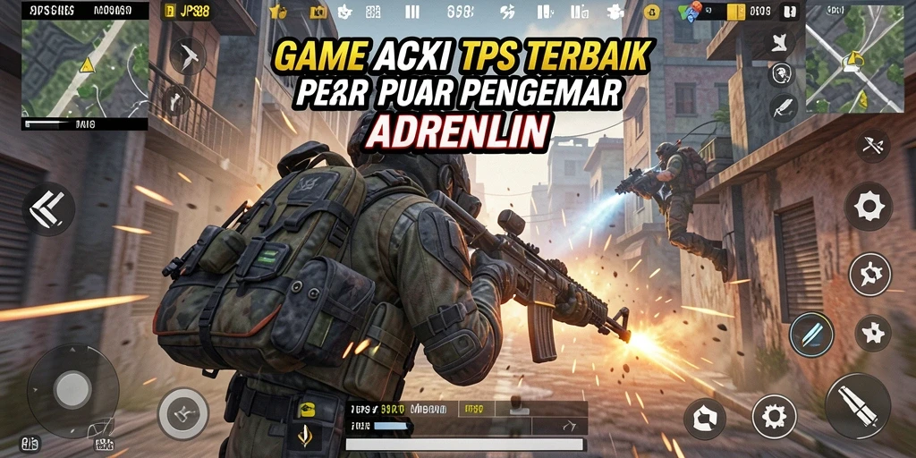 Gameplay JPS88 menampilkan aksi seru dalam pertempuran TPS yang mendebarkan.