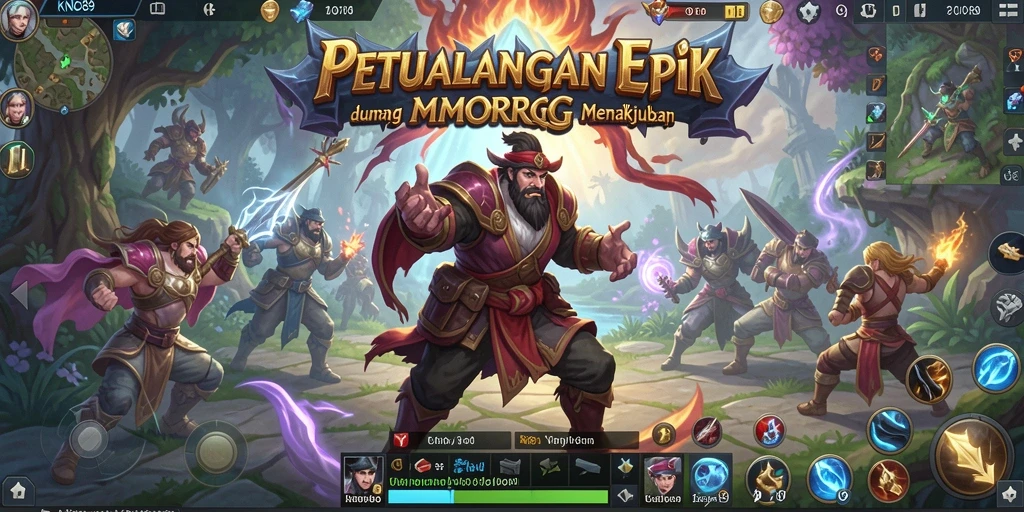 Tampilan gameplay KNO89 yang memukau dan mendebarkan saat bertarung.