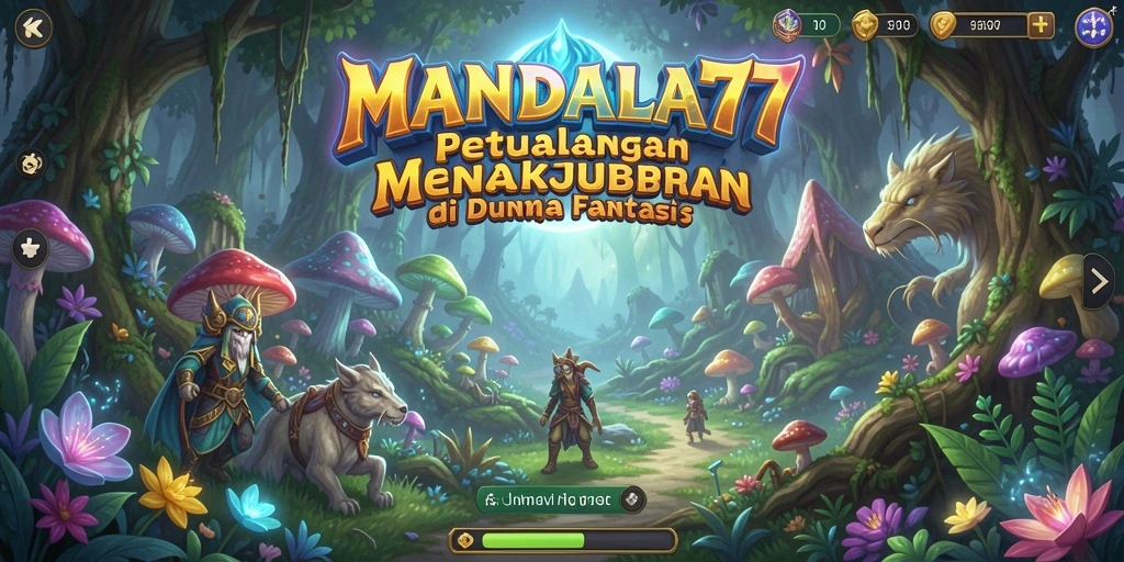 Gameplay MANDALA77 menampilkan petualangan seru dan grafis menawan.