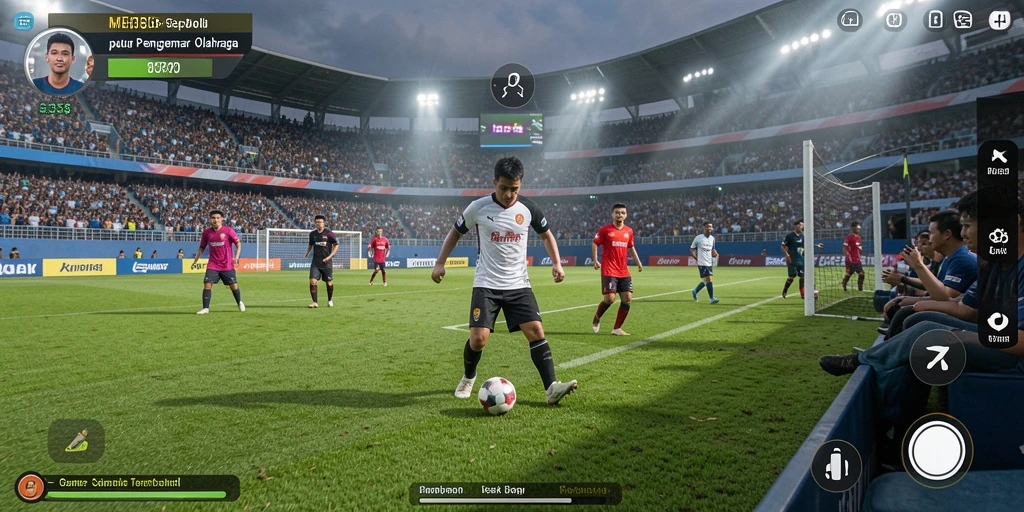 Tampilan gameplay ME355 yang memukau dan penuh aksi.