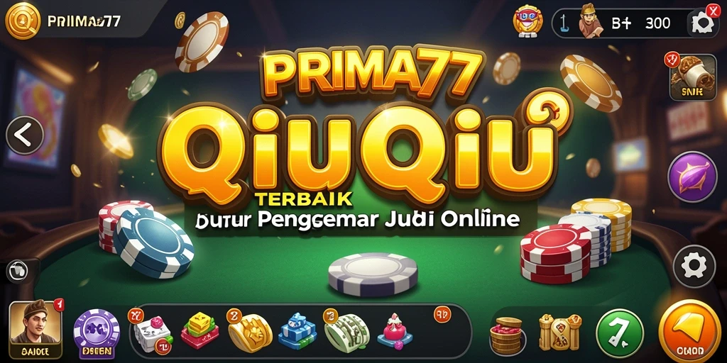 Tampilan permainan QiuQiu yang menarik dan penuh aksi.