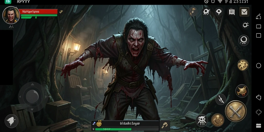 Tampilan gameplay RPYYY yang menegangkan dan penuh aksi.