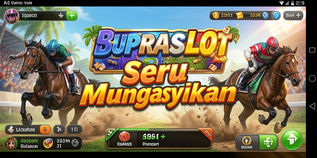 Tampilan gameplay SUPRASLOT yang penuh aksi dan mendebarkan.